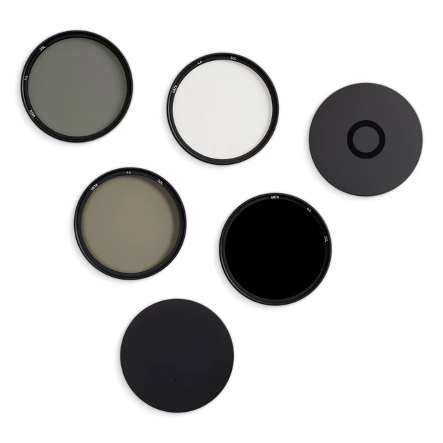 Alt view image 3 of 6 - Urth 46mm Essentials Filters Kit Plus+ with UV, CPL, ND8 and ND1000 Filters