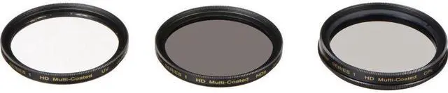 Alt view image 2 of 10 - Vivitar UV/CPL/ND Filter Kit - 62mm