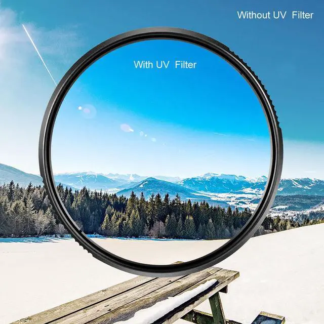 Alt view image 12 of 14 - K&F Concept B270 MC UV Protection Filter with 28 Multi-Layer Coatings HD/Hydrophobic/Scratch Resistant Ultra-Slim UV Filter for 46mm Camera Lens (Nano-X Series)