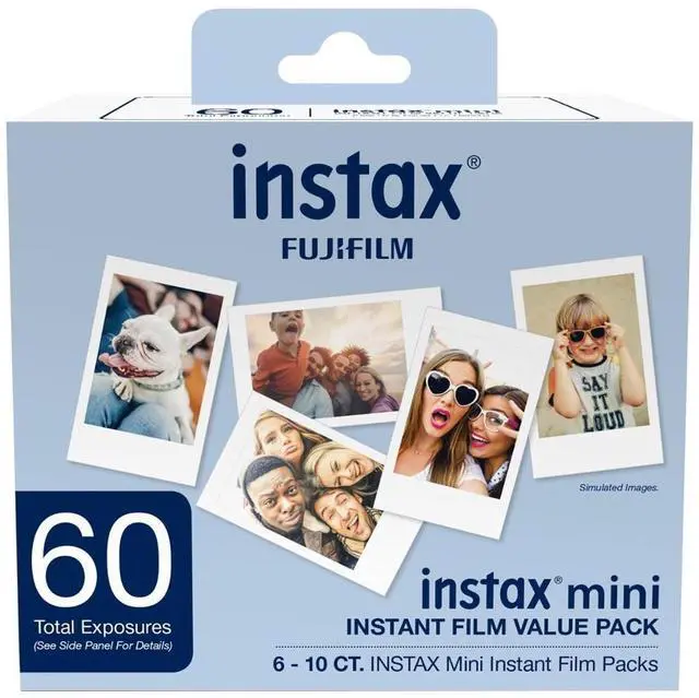 Alt view image 11 of 20 - FUJIFILM - FILM 600016111 INSTAX MINI FILM VALUE PK 60CT