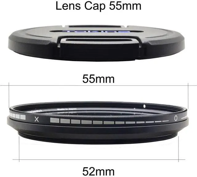 Alt view image 14 of 14 - Hoya 52mm Variable Neutral Density II ND3-ND400 Digital Filter  **NEW DESIGN**