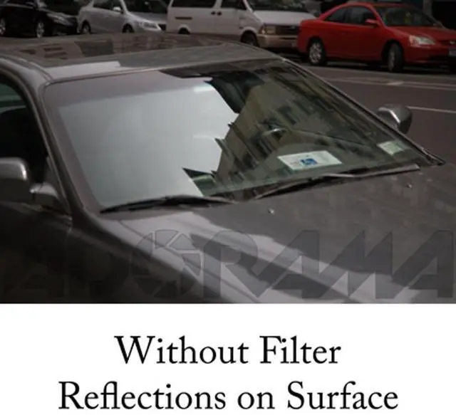 Alt view image 2 of 12 - Hoya 62mm Linear Polarizer Glass Filter #B-62PL-GB