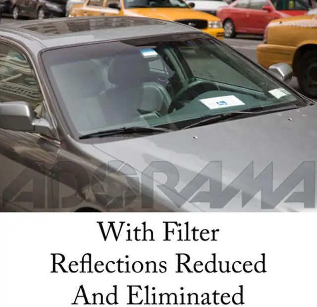 Alt view image 3 of 12 - Hoya 62mm Linear Polarizer Glass Filter #B-62PL-GB