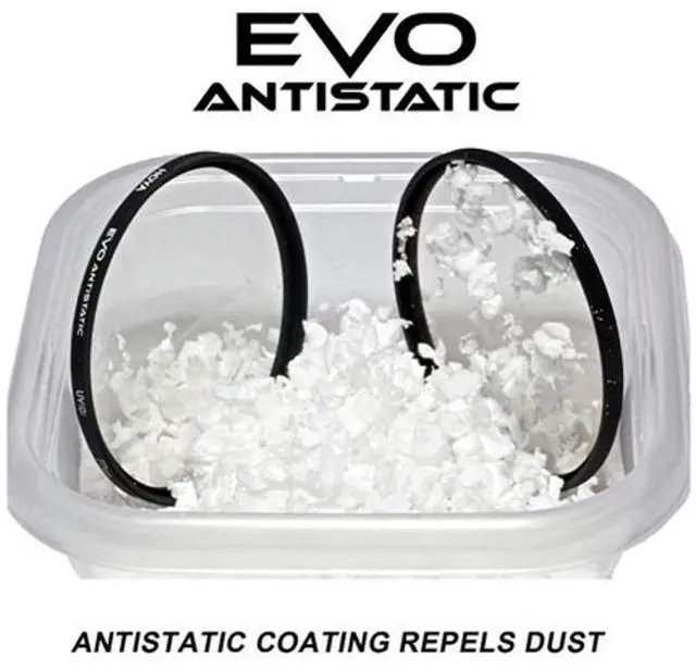 Alt view image 5 of 15 - Hoya 62mm EVO Antistatic UV(0) Filter