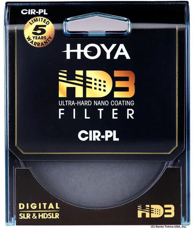 Alt view image 6 of 7 - hoya 67mm hd3 uv and circular polarizer filter kit