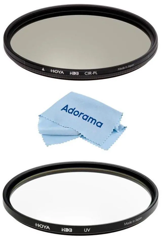 Main image of hoya 72mm hd3 uv and circular polarizer filter kit
