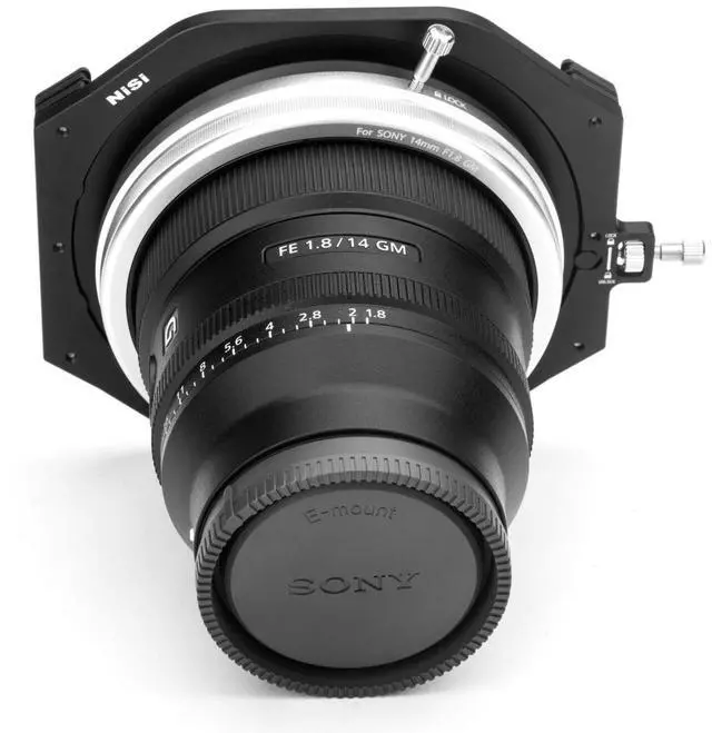 Alt view image 13 of 13 - NiSi 100mm Filter Holder for Sony FE 14mm f/1.8 GM Lens #NIP-100-SONY14