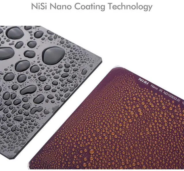 Alt view image 3 of 3 - NiSi 75x80mm Nano IR ND1000 3.0 (10-Stop) Neutral Density Filter #NIP-75-ND3.0