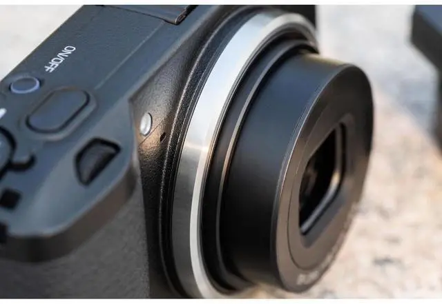Alt view image 13 of 13 - NiSi 49mm Filter Adapter with Silver Lens Ring for Ricoh GR3 Camera
