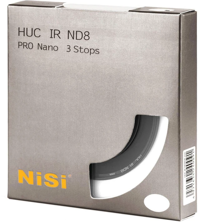 Alt view image 2 of 2 - NiSi 67mm PRO Nano Round 3-Stop IRND8 Filter #NIR-ND0.9-67