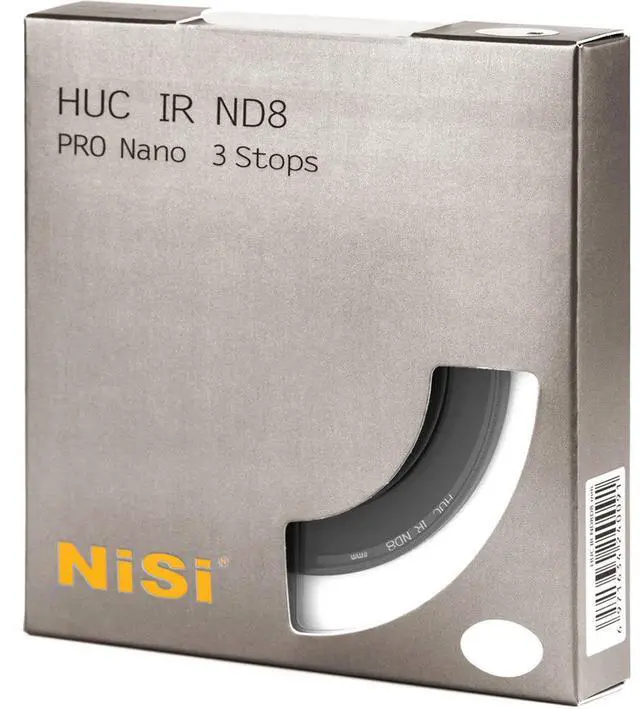 Alt view image 2 of 2 - NiSi 82mm PRO Nano Round 3-Stop IRND8 Filter #NIR-ND0.9-82
