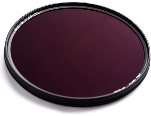 Main image of NiSi 67mm Circular Polarizer Filter with 6-Stop Solid Neutral Density 1.8 Filter