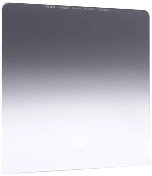 Main image of NiSi 150x170mm Nano Medium-Edge Graduated IRND 0.9 (3-Stop) Glass Filter