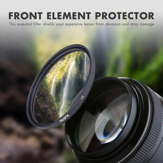 Alt view image 8 of 9 - Zeikos ZE-FLK49 49mm Glass Filter Kit UV-CPL-FLD