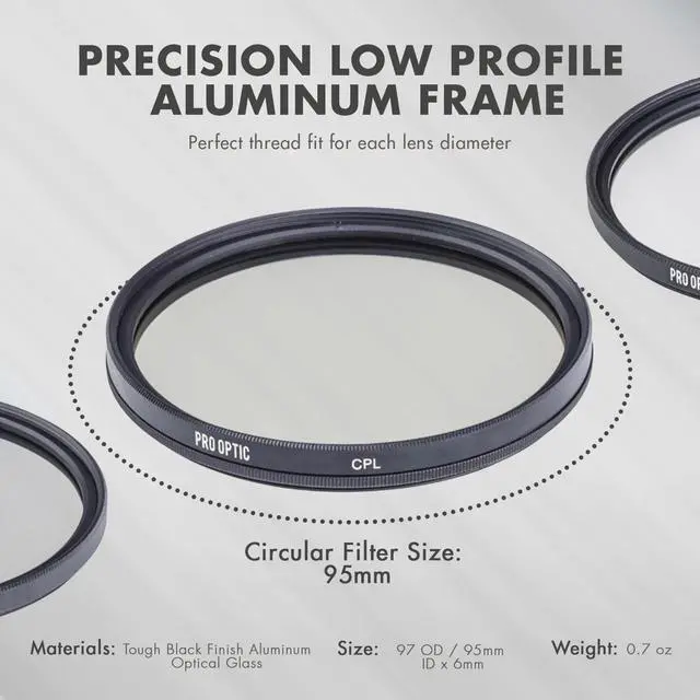 Alt view image 7 of 7 - ProOptic 82mm Digital Essentials Filter Kit #PRO-FL-82-KIT
