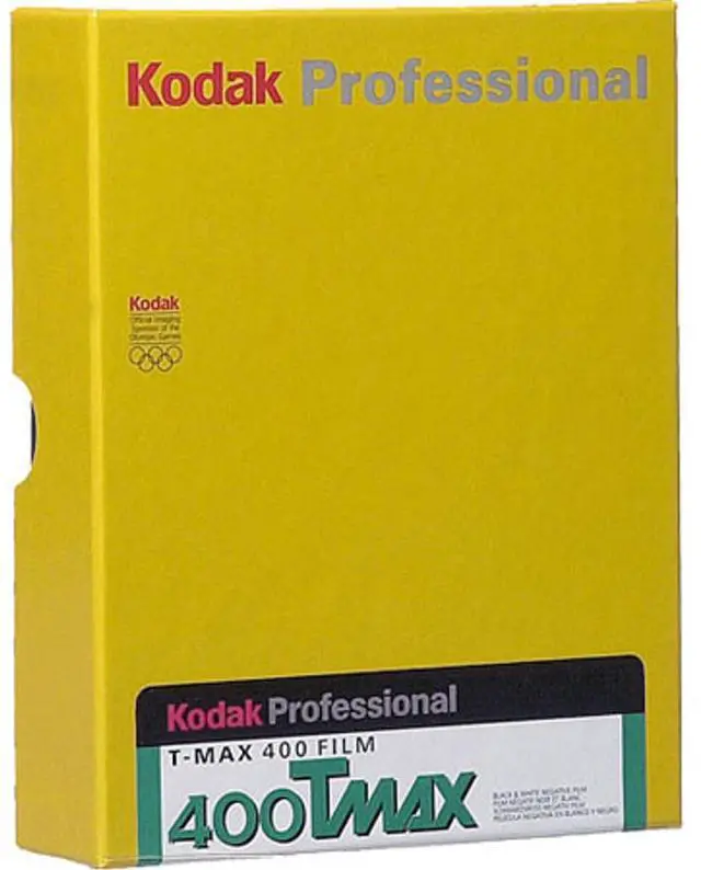 Alt view image 3 of 4 - Kodak TMY T-Max 400 B&W Negative Film - 4x5 (50shts) (USA)