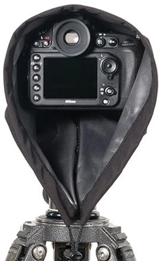 Alt view image 3 of 4 - LensCoat RainCoat Rain Sleeve, Medium, Black #LCRSMBK