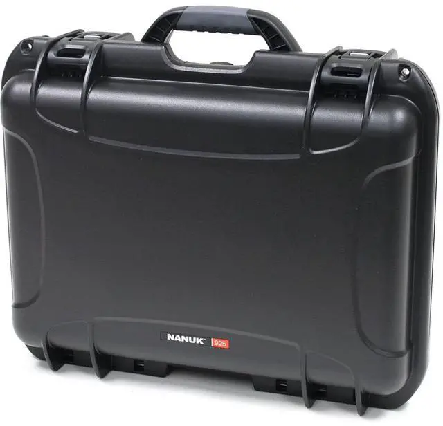 Alt view image 17 of 17 - Nanuk Large 925 Lightweight NK-7 Resin Waterproof Case with Cubed Foam, Black