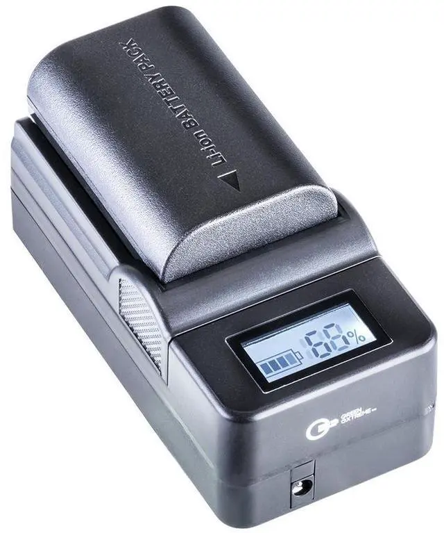 Alt view image 4 of 7 - Green Extreme Compact Smart Charger with LCD Screen for Nikon EN-EL3 #GXCH1ENEL3