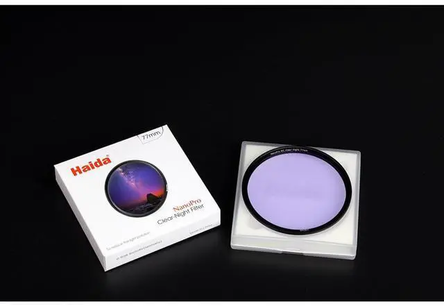 Alt view image 2 of 11 - Haida 77mm NanoPro MC Clear-Night Optical Glass Filter #HD3704-77
