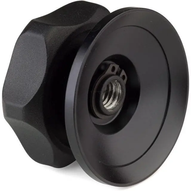 Alt view image 4 of 4 - Benro Benro BL100S 100mm Half Ball Adapter with Short Tie Down Handle, Black