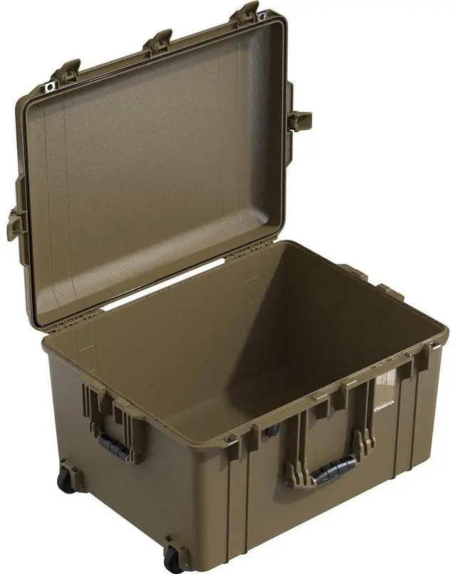 Main image of Pelican 1637 Air Wheeled Waterproof Carry-On Hard Case, OCP Tan