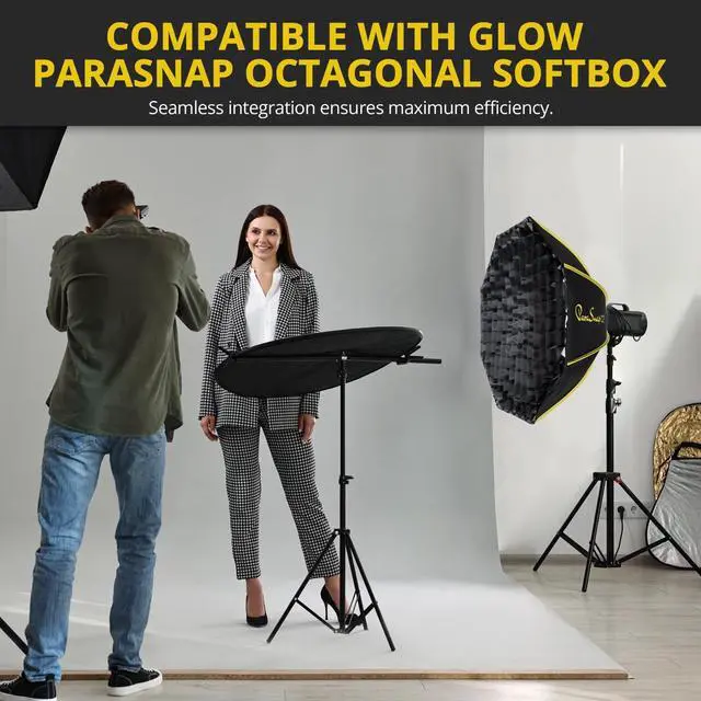 Alt view image 6 of 7 - Glow PS-GB32 Fabric Grid for ParaSnap PS-B32K Octagonal Softbox (32")