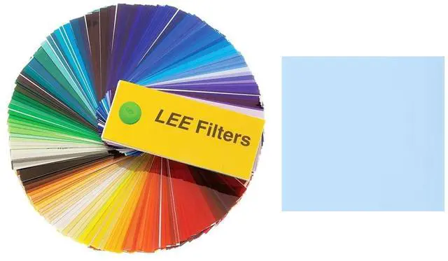 Main image of Lee Filters Full Ct Blue 24x21" Gel Filter Sheet