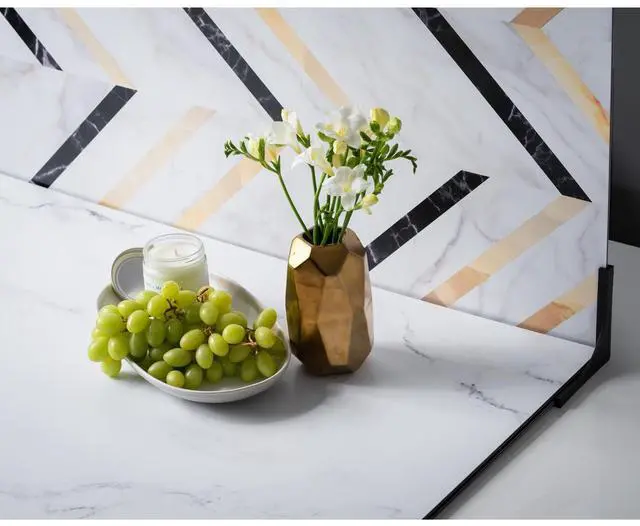 Alt view image 5 of 7 - V-FLAT WORLD Duo Board - 30x40" Double Sided Surface Board, Onyx Marble/Alpine Marble