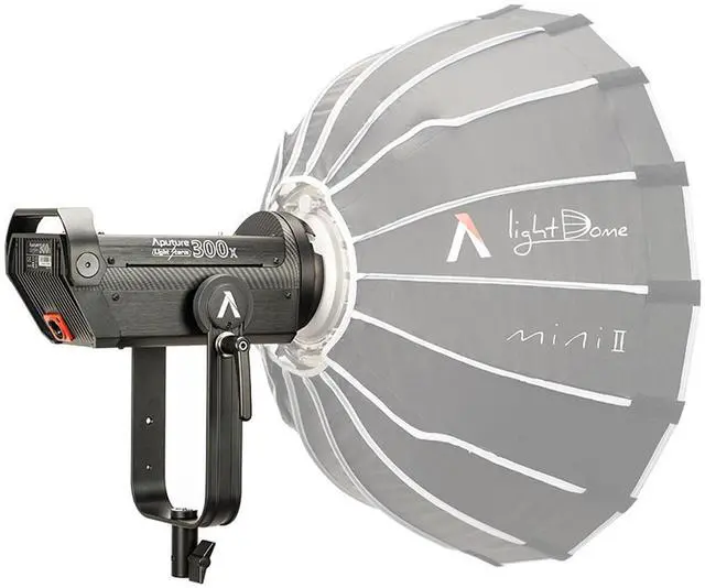 Alt view image 2 of 7 - Aputure Light Storm LS 300X Beyond Bi-Color LED Light Kit,AB-Mount Battery Plate