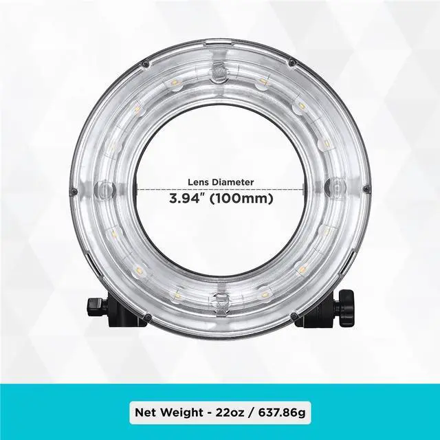 Alt view image 7 of 7 - Flashpoint R200 Ring Flash Head Kit for eVOLV200 and 200 Pro Pocket Flash