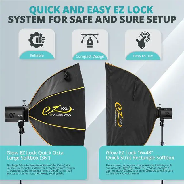 Alt view image 3 of 7 - Flashpoint XPLOR300 Pro TTL R2 Battery-Powered Monolight 2-Light Location Kit