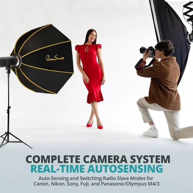 Alt view image 6 of 7 - Flashpoint XPLOR 400 Pro TTL R2 Monolight, Bundle w/ParaSnap Softbox, Speedring