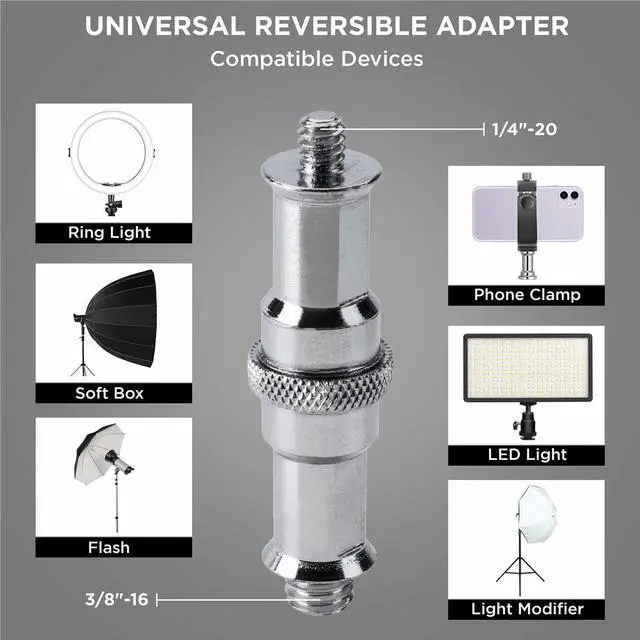 Alt view image 5 of 7 - Flashpoint 9.5' Blue Color Coded Pro Air Cushioned Light Stand #FP-S-9-BL