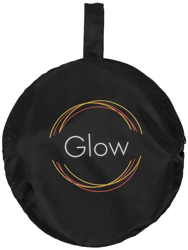 Alt view image 4 of 4 - Glow Circular Collapsible Reflector with Handles (52", Translucent)