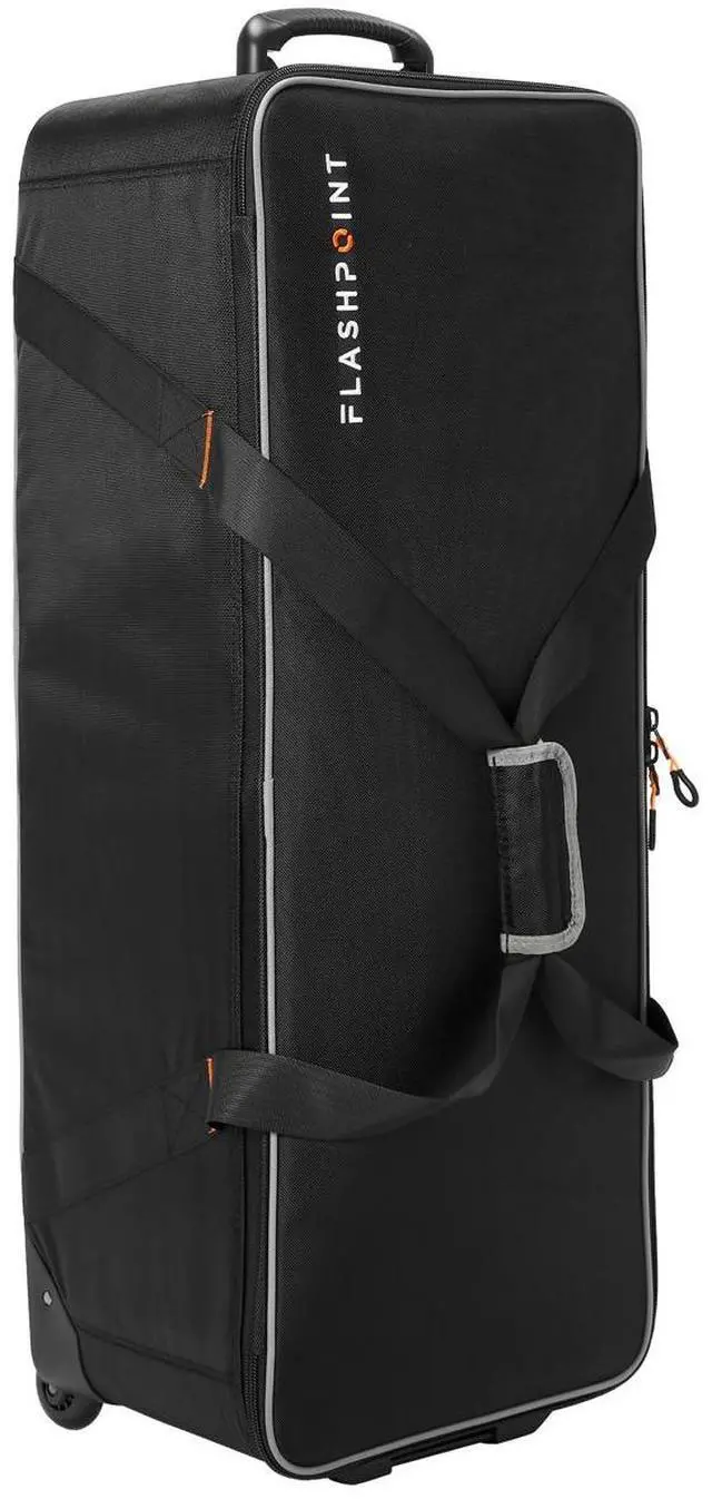 Alt view image 6 of 7 - Flashpoint CB-06 Hard Carrying Case with Wheels #FP-CB06