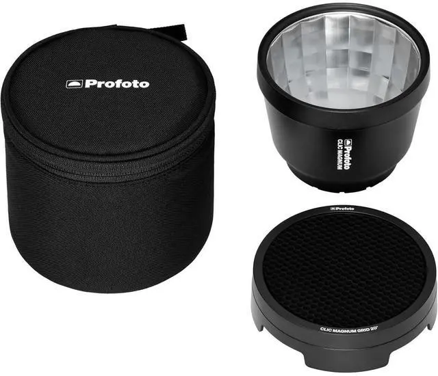 Alt view image 11 of 14 - Profoto Clic Magnum Reflector with a Protective Case (Compatible with Profoto A Series Flashes)