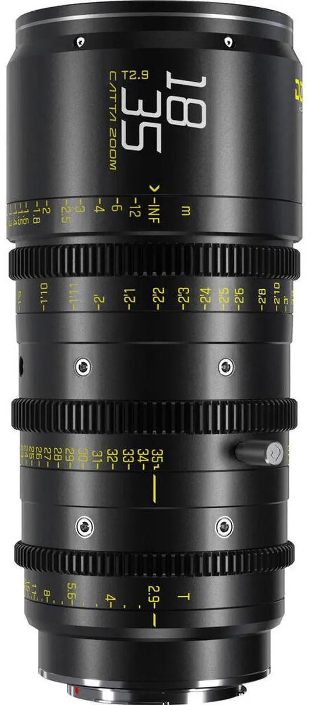 Alt view image 6 of 7 - DZOFILM Catta Zoom FF 18-35/35-80/70-135mm T2.9 Cine 3-Lens Kit, Sony E, Black