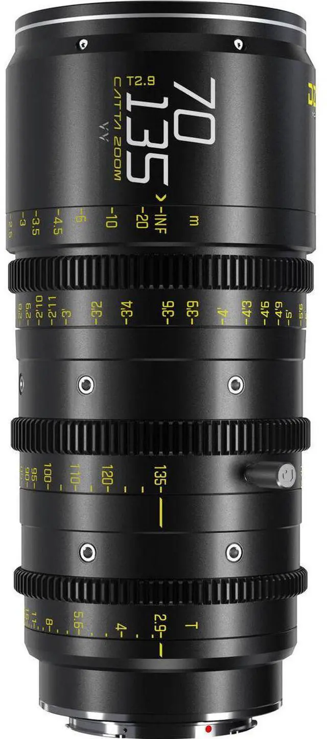 Alt view image 7 of 7 - DZOFILM Catta Zoom FF 18-35/35-80/70-135mm T2.9 Cine 3-Lens Kit, Sony E, Black