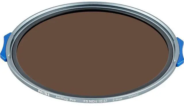 Main image of NiSi JetMag Pro 95MAG FS ND4 0.6 2-Stop Nano-Coated Magnetic ND Filter