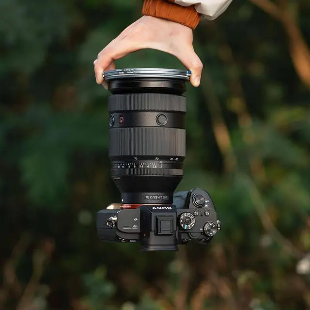 Alt view image 5 of 7 - NiSi JetMag Pro 95MAG FS ND4 0.6 2-Stop Nano-Coated Magnetic ND Filter