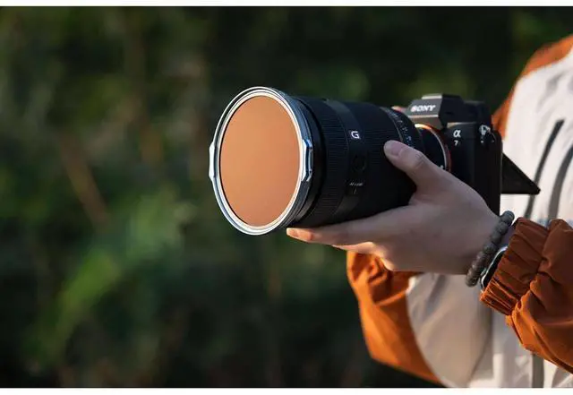 Alt view image 6 of 7 - NiSi JetMag Pro 95MAG FS ND4 0.6 2-Stop Nano-Coated Magnetic ND Filter