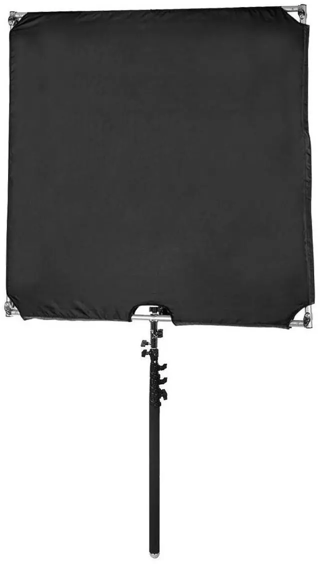 Alt view image 2 of 7 - Glow Reflector Panel and Sun Scrim Kit With Boom Handle and Carry Bag (43.3 x 43.3")