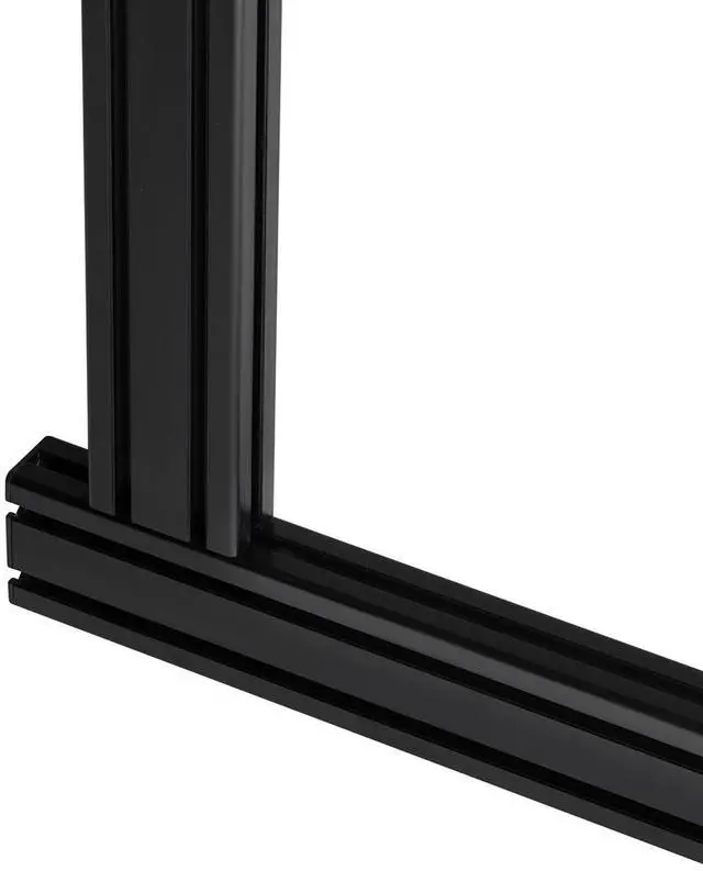 Alt view image 5 of 6 - Next Level Racing Elite Free Standing Triple Monitor Stand- Black Edition - 21" to 65" Screen Support - 55.12" Height x 95.47" Width - Freestanding - Black Anodized  NLR-E036