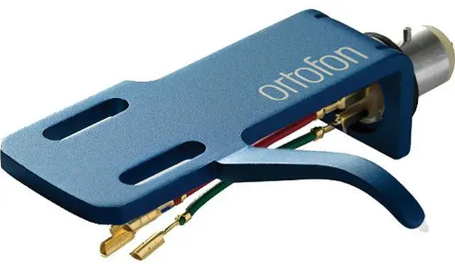 Alt view image 2 of 2 - Ortofon SH-4 Blue Blue DJ Headshell Headhells