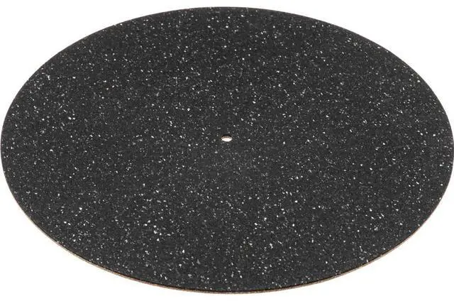 Alt view image 4 of 4 - Ortofon SM-101 Multilayer Cork Mat with Red Logo