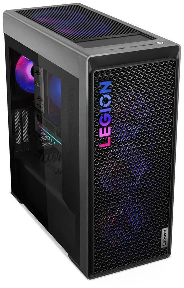 Alt view image 9 of 14 - Lenovo Legion T7 34IAS10 90Y6003KUS Gaming Desktop - Intel Core Ultra 7 265KF - 32GB - 1TB SSD - Windows 11 Pro - NVIDIA GeForce RTX 5080 16GB GDDR7 - IEEE 802.11ax - 850W  90Y6003KUS