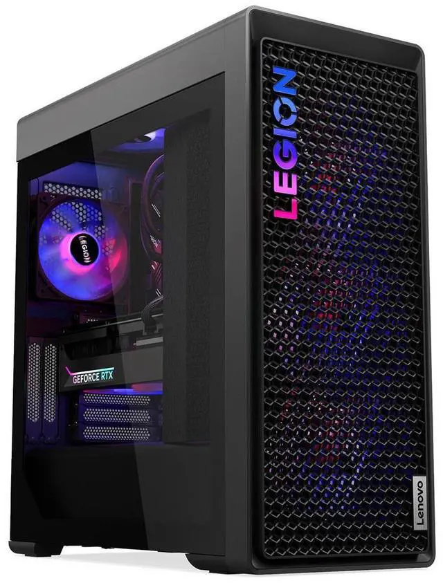 Alt view image 11 of 14 - Lenovo Legion T7 34IAS10 90Y6003KUS Gaming Desktop - Intel Core Ultra 7 265KF - 32GB - 1TB SSD - Windows 11 Pro - NVIDIA GeForce RTX 5080 16GB GDDR7 - IEEE 802.11ax - 850W  90Y6003KUS