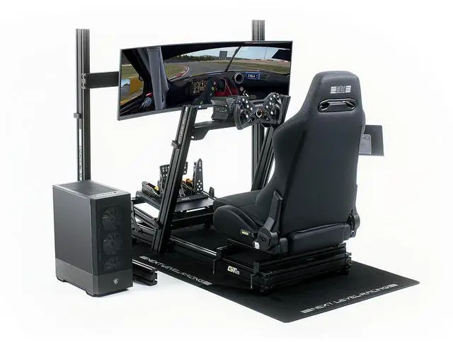 Alt view image 4 of 4 - Next Level Racing XL Premium Floor Mat, Black