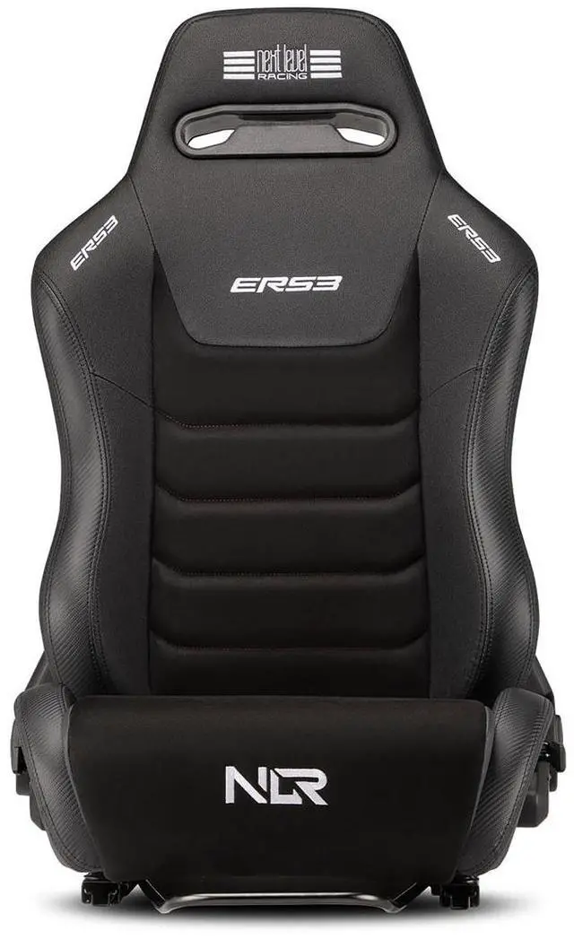 Alt view image 2 of 7 - NEXT LEVEL RACING ERS3 Elite Reclining Seat - PU Leather & Suede Edition (NLR-E051)